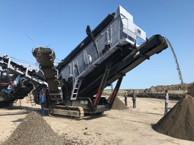 construction sand and gravel crusher